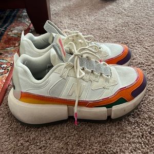 Size 8 New Balance Jaden Smith x Vision Racers. Run for $170. Worn but no damage